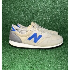 New Balance 420 Men's Size 9 Gray Blue Running Shoes Athletic Comfy Sneakers